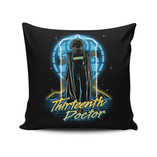 Retro Thirteen - Throw Pillow