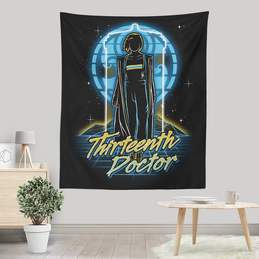 Retro Thirteen - Wall Tapestry