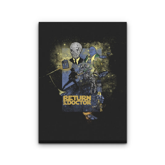Return of the Doctor - Canvas Print