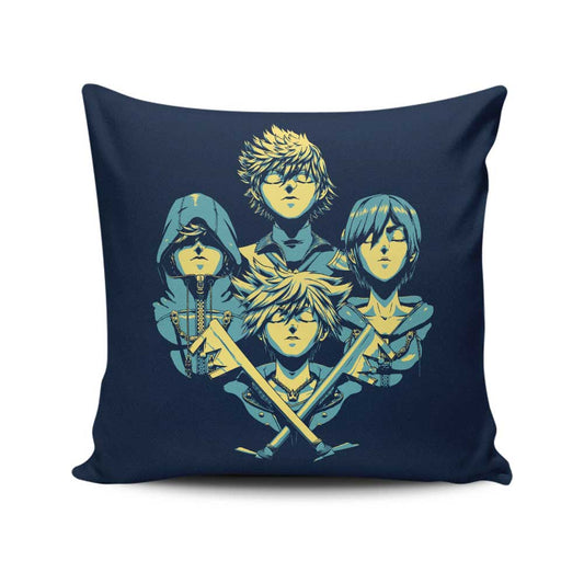 Rhapsody Hearts - Throw Pillow