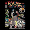 Rick to the Future - Wall Tapestry