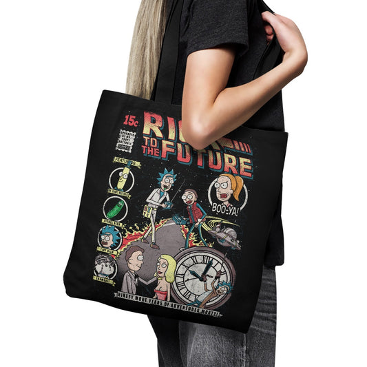 Rick to the Future - Tote Bag
