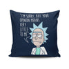 Rick's Opinion - Throw Pillow