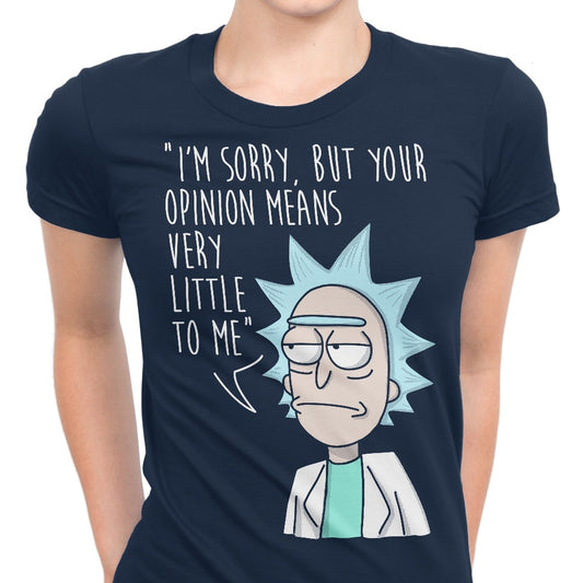 Rick's Opinion - Women's Apparel