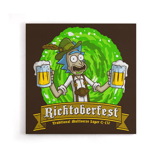 Ricktoberfest - Canvas Print