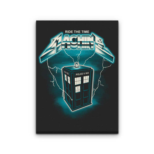 Ride the Time Machine - Canvas Print