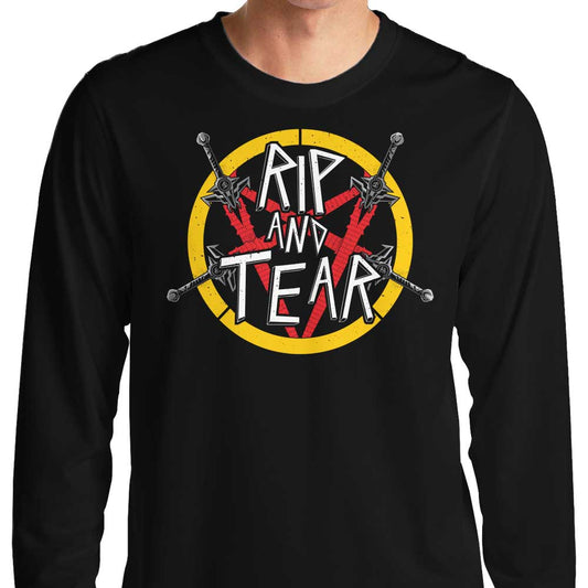 Rip and Tear - Long Sleeve T-Shirt