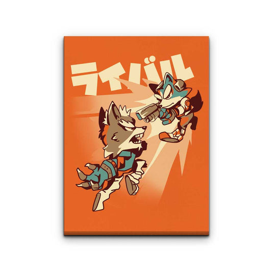 Rival Flight - Canvas Print