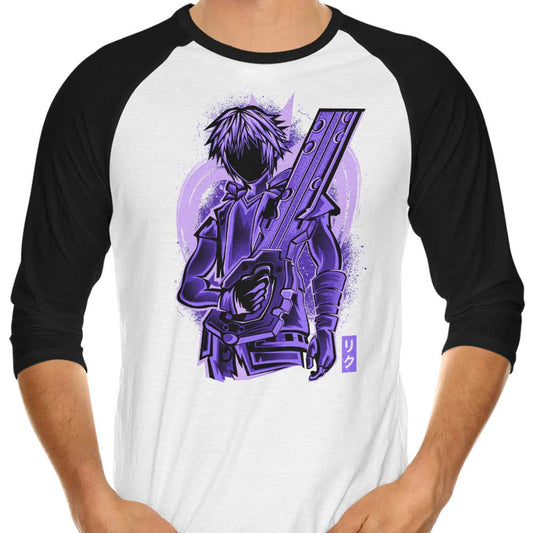 Rivaled Silhouette - 3/4 Sleeve Raglan T-Shirt