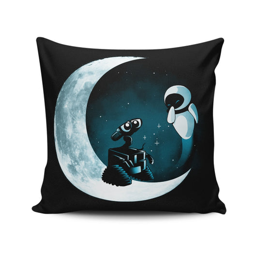 Robot Love - Throw Pillow