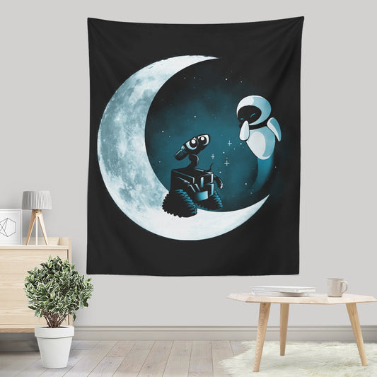 Robot Love - Wall Tapestry
