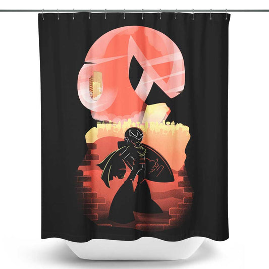 Robot Master - Shower Curtain