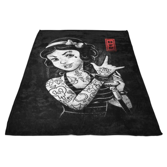 Rock and Snow - Fleece Blanket