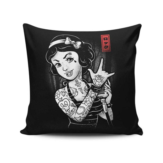 Rock and Snow - Throw Pillow