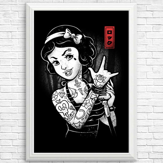 Rock and Snow - Posters & Prints