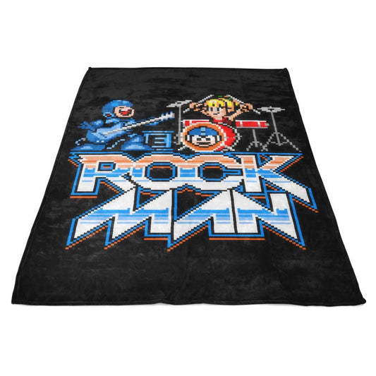 Rock, Man! - Fleece Blanket