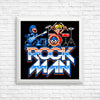 Rock, Man! - Posters & Prints