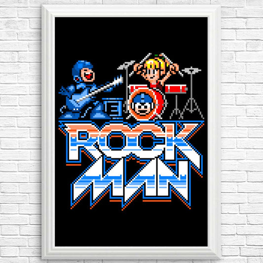 Rock, Man! - Posters & Prints