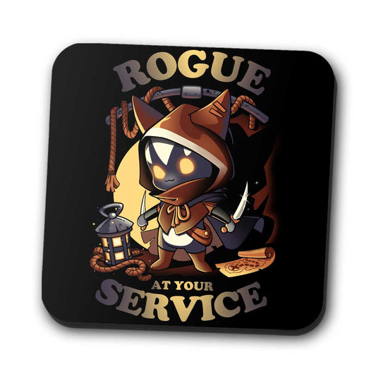Rogue at Your Service - Coasters