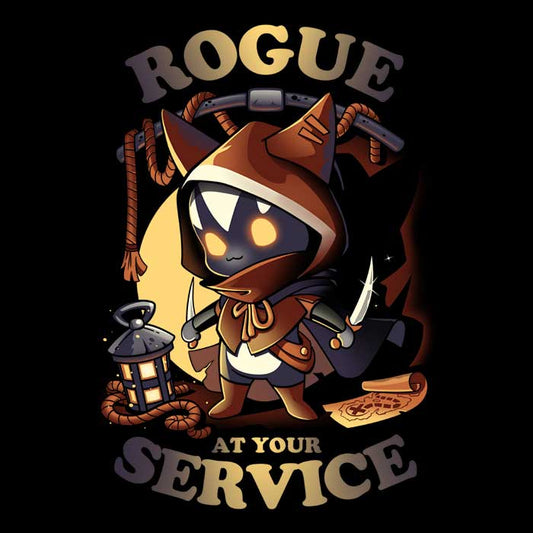 Rogue at Your Service - Mousepad