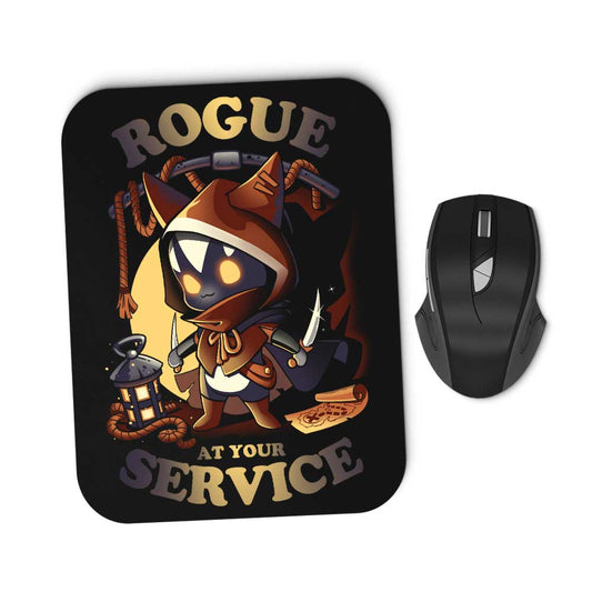 Rogue at Your Service - Mousepad