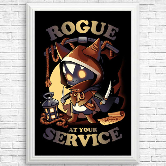 Rogue at Your Service - Posters & Prints