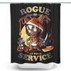 Rogue at Your Service - Shower Curtain
