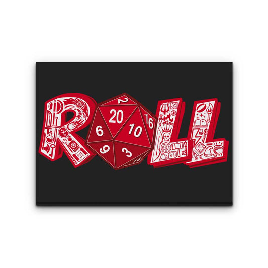 Roll - Canvas Print
