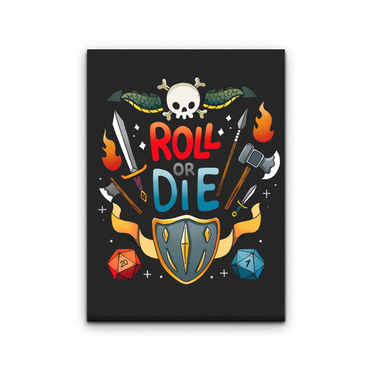 Roll or Die - Canvas Print