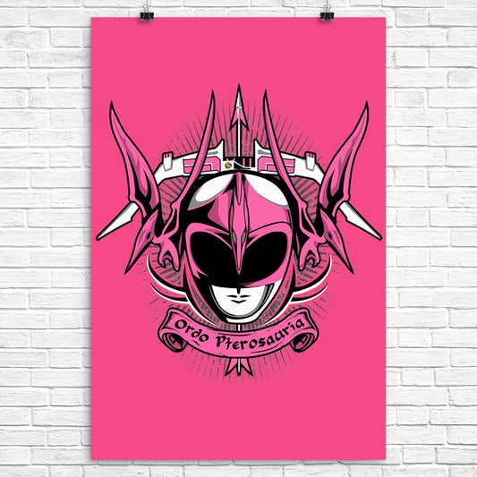 Rosea Ordo Pterosauria - Poster