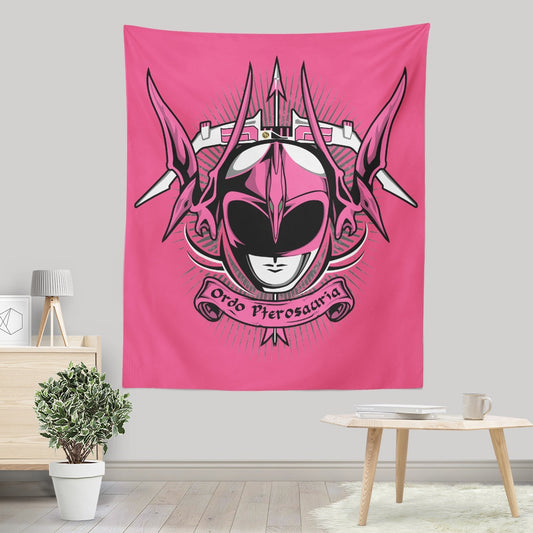 Rosea Ordo Pterosauria - Wall Tapestry