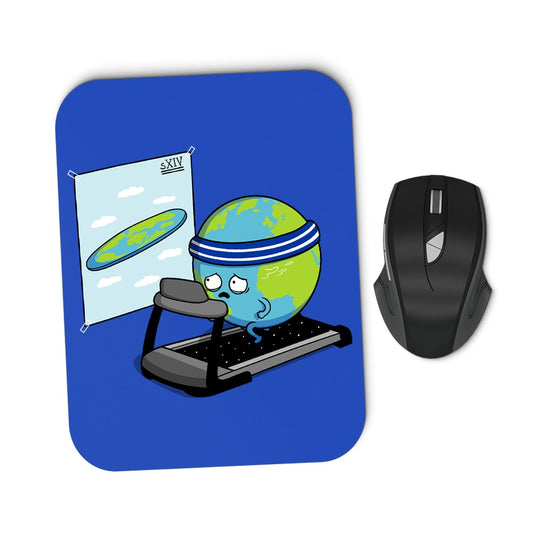 Round Earth - Mousepad