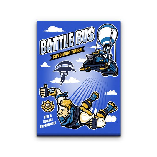 Royale Skydiving Tours - Canvas Print