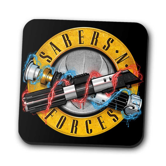 Sabers N' Forces - Coasters