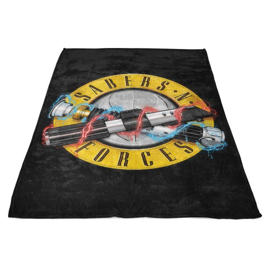 Sabers N' Forces - Fleece Blanket