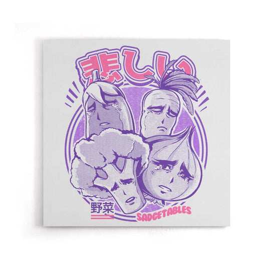 Sadgetables - Canvas Print