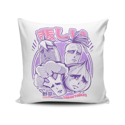 Sadgetables - Throw Pillow