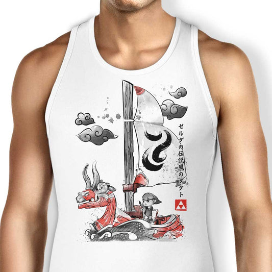 Sailing with the Wind - Tank Top