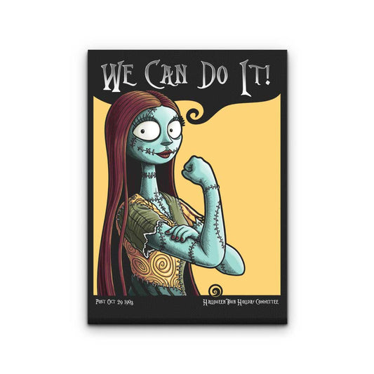 Sally Can Do It - Canvas Print