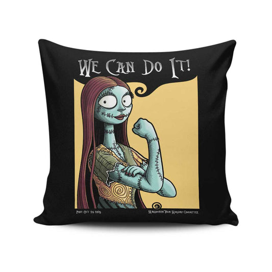 Sally Can Do It - Throw Pillow