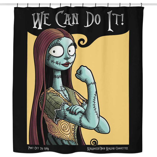 Sally Can Do It - Shower Curtain