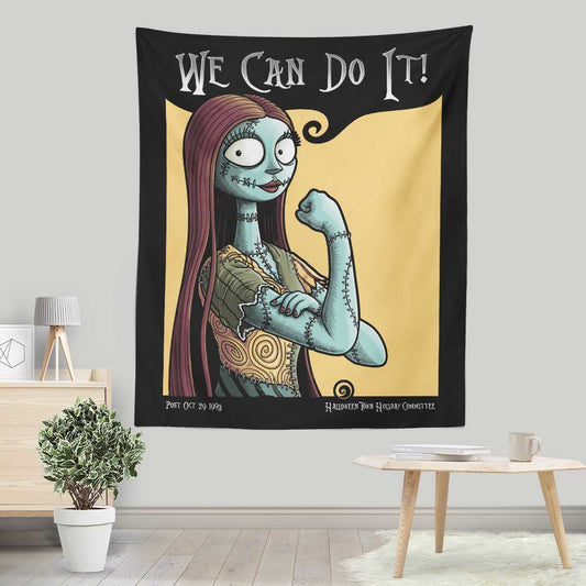 Sally Can Do It - Wall Tapestry