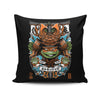 Samurai Partier - Throw Pillow