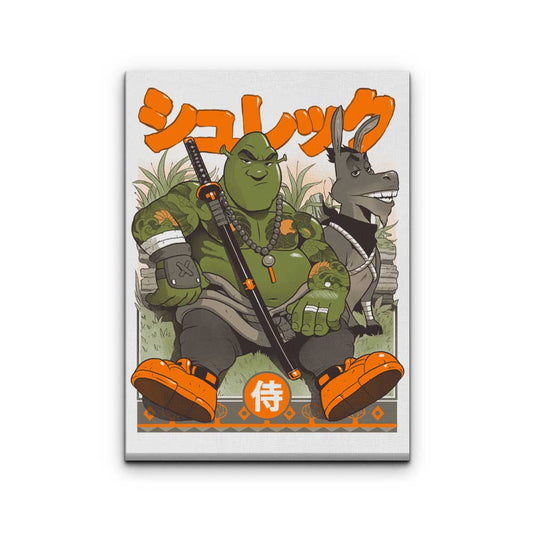 Samurai Shurekku - Canvas Print