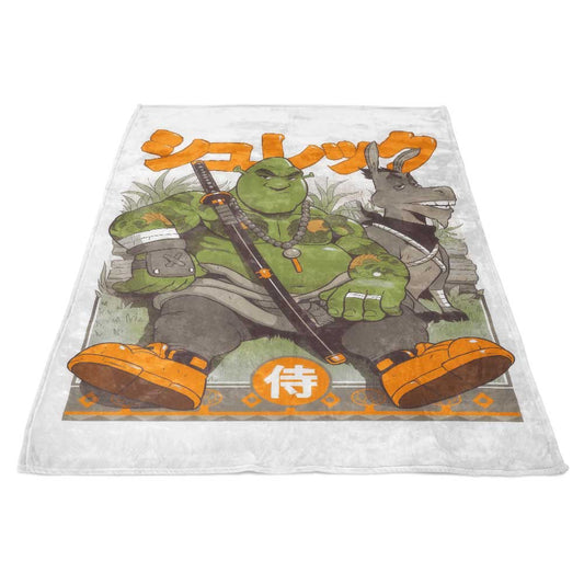 Samurai Shurekku - Fleece Blanket