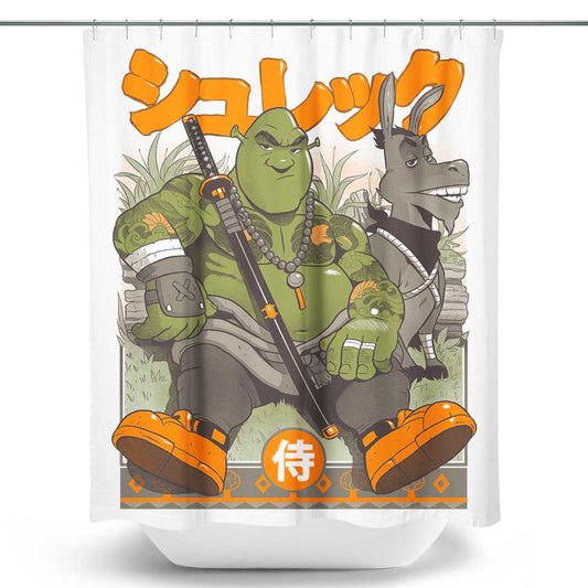 Samurai Shurekku - Shower Curtain