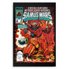 Samus Wars - Metal Print