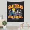 San Dimas High School - Wall Tapestry