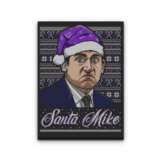 Santa Mike - Canvas Print
