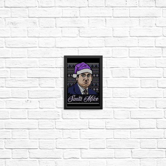 Santa Mike - Posters & Prints